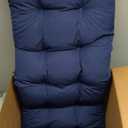 MYCENSE Rocking Chair Cushion Lounge Chair Cushion for Room Patio Furniture, Dark Blue