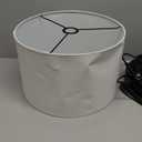 Black Floor Lamp, Arc Floor Lamp for Living Room Modern Standing Tall Floor Lamps with Linen Shade