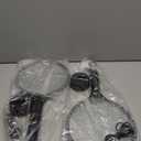 YISSVIC Electric Fly Swatter Bug Zapper Racket 4000V LED Screen Dual Modes Fly Zapper Rechargeable for Indoor Home Office Backyard Patio Camping (Black-2 Pack)