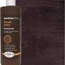 Furniture Clinic Wood Stain | Rosewood | Water Based | Fast Drying, Low Odor, & Non-Toxic | for Indoor & Outdoor Furniture and More | Multiple Finishes | (17oz / 500ml)