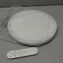 Smart RGB LED Ceiling Light with Remote, 12" WiFi Flush Mount Ceiling Light Works with Alexa & Google Home, 24W=2400LM Dimmable, DIY Colors & 2700K-6500K, for Bedroom Living Room, 1 Pack