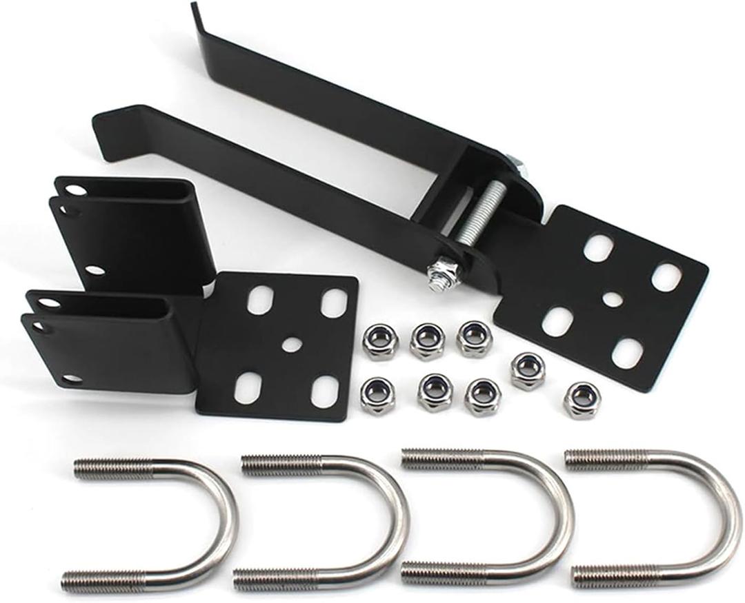 Gate Latches for Metal Gates,Strong Heavy Duty Fence Gate Latch - Security Hardware for Construction Rural Commercial Industrial Backyard Residential