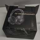 ROSIDA Wireless Headphones for TV, Over-Ear Bluetooth 5.3 TV Headset for Seniors, 196ft Wireless Range Support Optical, AUX, RCA and USB Output, High Volume, Hi-Fi Audio&No Delay, Up to 30 Hours Playtime (Black)