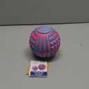 Deep Tissue Massage Ball for Exercise & Recovery - SGS Certification - Targets Back, Shoulder, Legs&Feet - Relieves Muscle Knots, Joint Pain&Tightness, Pressure Point Therapy- Myofascial Release Ball (1-Pack | 5.1-inch, Blue&pink)