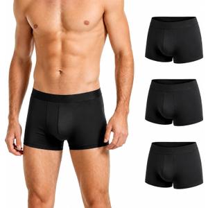 Tawyisi Men's Incontinence Underwear, 5 Layer Leak Proof Washable Reusable Cotton Boxer Brief, Heavy Flow Bladder Leak Incontinence Underwear for Men 3 Pack S