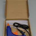 Mini Hot Glue Gun 10pcs Glue Stick Hot Glue Gun Set For Quick Repair Artist DIY Art Home 20w Blue