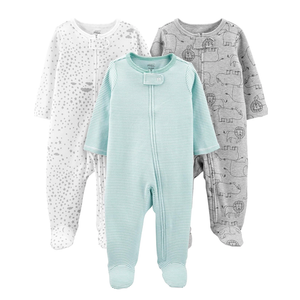 Simple Joys by Carter's Baby 3-Pack Neutral Sleep and Play 0-3 M