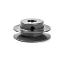 QWORK Single Groove Web Sheaves, 2-1/2"OD 5/8"Bore V-Belt Sheave for V-Belt