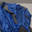 Gonex 40L 60L 80L 100L 150L Large Foldable Travel Duffle Bag with Shoes Compartment, Packable Lightweight Water Repellent Duffel Bag for Camping Gym Weekender Bag (Deep Blue)