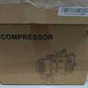 AC Compressor Compatible with (ONLY Fit SL/SV Model) Nissan Altima 2.5L 2007 2013-2018, Rogue 2.5L 2014-2020 Air Conditioner, A/C Air Conditioning VCS-14EC Style (Not DKS17D), CO 29073C, 98664