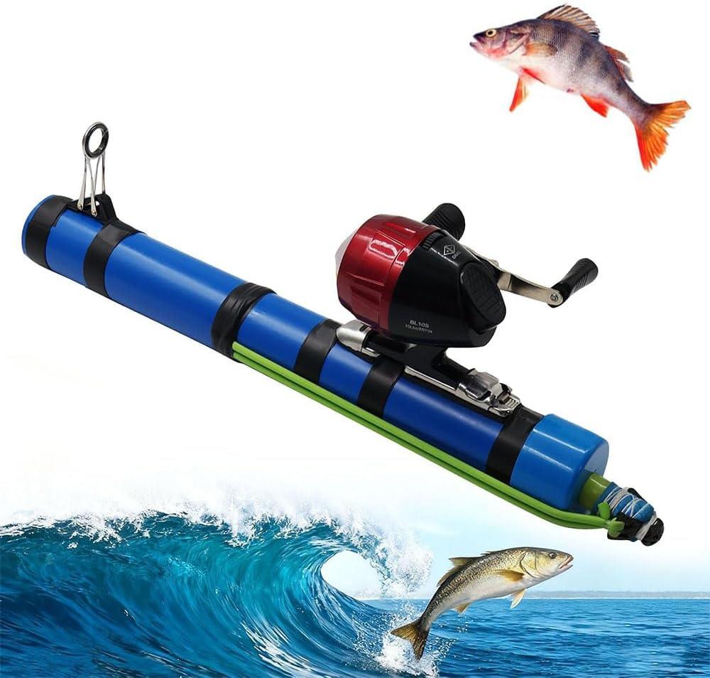 Fishing Catapult Rod, 2026 Upgraded Fly Fishing & Lure Launcher Rod, Compact Telescopic CatapultTool for Saltwater or Freshwater, Great Gear for Outdoor Anglers & Travel (Standard)