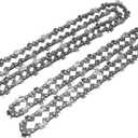 Premium 22-inch Saw Chain 2-Pack with .325" LP Pitch, 058" Gauge, and 86 Drive Links - Perfect Replacement for Blue Max 2160 Chainsaw, 5200, 5800, and 6200 Models, Superior to 21LPX086G