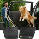 2PCS Car Door Protector for Dogs - Waterproof Pet Car Door Cover with Scratch Protection, Universal Fit for All Vehicles, XL