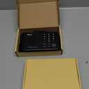 Wuloo Intercoms Wireless for Home 1 Mile (5280 Feet) Range 10 - Channel, Wireless Home Intercom System for House Business Office, Room to Room Intercom, Home Communication System (2 Packs, Black) (2 units set)