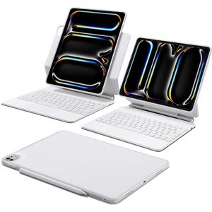 ESR Magnetic Keyboard Case 360 For iPad Pro 12.9 (6th/5th/4th/) White