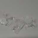 Welnove Hammertoe Corrector - Toe Straightener to Curled Toes, Broken toe, Bunion Corrector for Women and Men, Small*3 Pairs (Transparency)