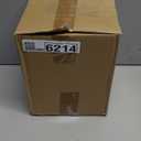 Ribbed Glass Vase, Flower Vase, Fluted Clear Vases for Flowers, Modern Vases for Living Room, Dining Table, Entryway, Shelf, Wedding, Office, Coffee Table, Birthday, 7.5 Inches