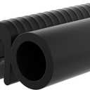 2024 Upgraded Basement Door Weather Strip Kit for Basement Door Sealers (1 x U Shaped Gasket, 1x Bulb Trim Gasket, 4 x Cap Seal Pad)