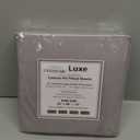 Amazon Basics Soft, Breathable, Wrinkle-free Microfiber 4 Piece Bed Sheet Set, 14-inch Deep Pockets, King, Dark Gray, Solid