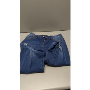 KUNMI Women's High Waisted Bell Bottom Bootcut Jeans Flare Wide Leg Stretch Trendy Jeans Size 8