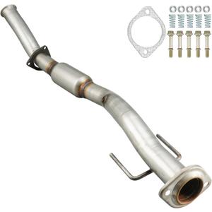 PHILTOP High Flow Catalytic Converter Fit for 2002-2005 Trailblazer/Envoy 4.2L, 04-05 Rainier 4.2L, 02-04 Bravada 4.2L, 03-05 Ascender 4.2L, 05 9-7x 4.2L OE# 55476 (EPA Compliant)