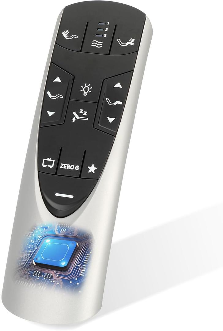 RF358A Remote for Tempur-Pedic Ergo/Ergo Adjustable Bed Controller JDLK.33.01.18, Compatible with RF502A Control Extend Adjustable Bed Base Replacement Remote