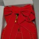 Christmas Bows - 2 Pack Christmas Red Velvet Bows 9''x13'' for Gift Wrapping, Perfect for Tree, Wreath, Gifts & Home Christmas Decorations