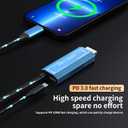 Switch 2 Dock hdmi Cable,USB C to HDMI 2.1 Cable 8K@60Hz,100W Fast Charging 6ft,Type-C to HDMI Cable Compatible with SteamDeck/ROG Ally/Thunderbolt 3/4/5 iPhone17 15 16 hdmi Adapter