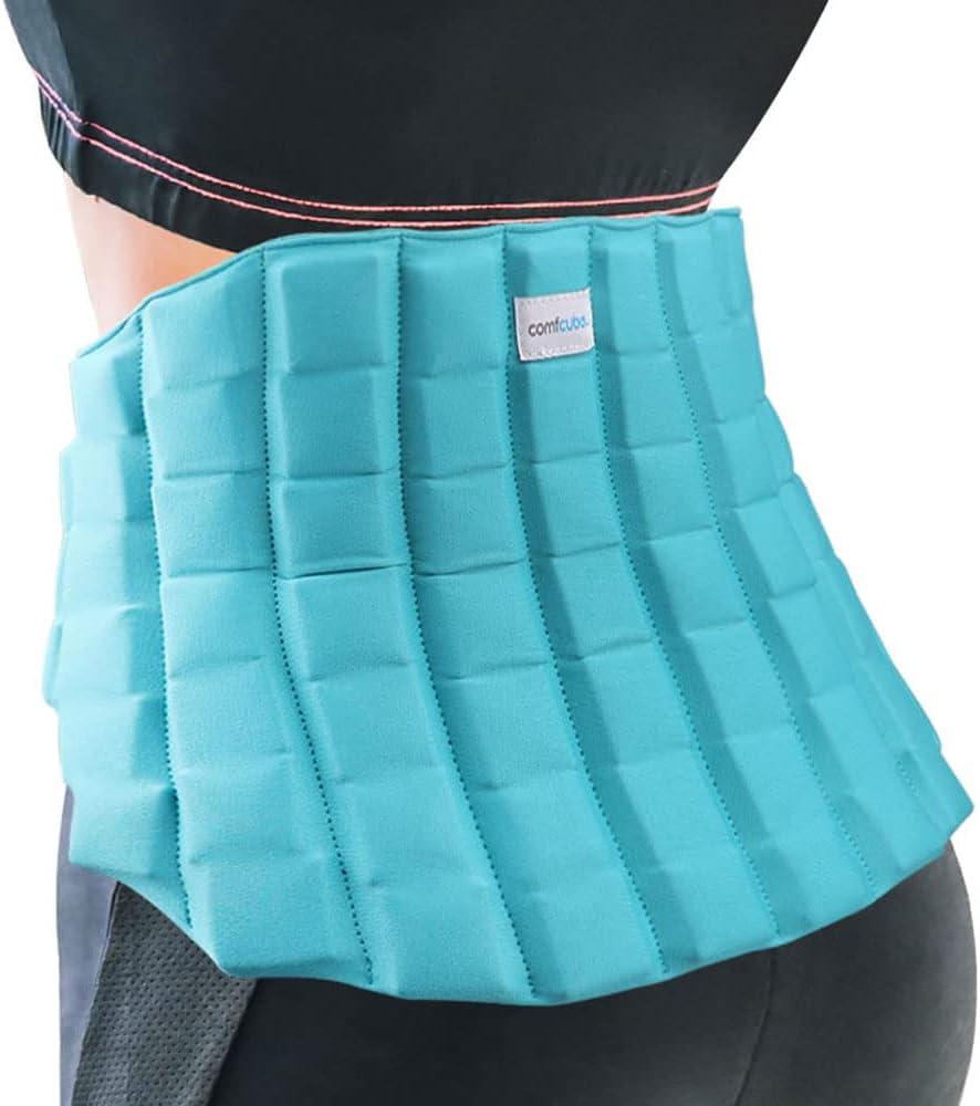 Ice Pack for Back Pain Relief - 2 Hour Long Lasting Cold Pack for Lower Back, Lumbar Pain, Sciatica, Coccyx, Swelling, Post-Surgery Recovery