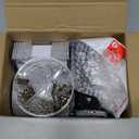 Teling 10 Pcs Bling Office Accessories for Desk Bling Crystal Office Supplies Set Desk Accessory Kit Glitter Stapler Staple Remover Tape Dispenser Diamond Pen Scissors for Women Home(Silver)