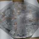 10-Light LED Staircase Chandelier Crystal Ceiling Lights Large Chandeliers for High Ceilings, Entryway Modern Lighting Fixture Villas and Stairs, Adjustable Length 16" W x79 H50W -Grey (Gray)