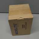 BEDELITE Fleece Throw Blanket for Couch - 300GSM Soft & Warm Fluffy Cream White Blanket, Decorative and Giftable Striped Blankets for Women, Men, 50"x60"