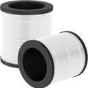 2 Pack HEPA Replacement Filter for MEGAWISE EPI235A 2022 Updated Version Air Purifier (Not Compatible with The Old Version which Purchased Before 21st Nov 2022)