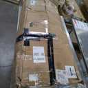 Jocoevol 8 Drawer Dresser for Bedroom with Deep Drawers, Large Wooden Double Farmhouse Dresser Chest of Drawers for Living Room, Hallway, Entrywa  White & Brown