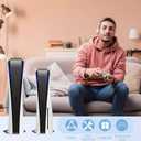 Stand for PS5 Slim,All-Metal Vertical Stand for PS5 Consoles