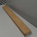 LazBlinds No Tools No Drill 1" Vinyl Mini Blinds, Cordless Blinds for Windows, Light Filtering Horizontal Window Blinds & Shades, 34" W x 72" H, White