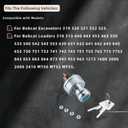 Ignition Switch for Bobcat 319 320 321 322 323 530 533 540 542 543 553 630 631 632 641 642 643 645 653 730 731 732 741 742 743 751 753 763 773 Replace 6665606