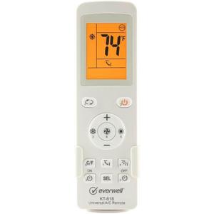 GENERIC KT-618 Mini Split Universal Remote Control,10000 Codes, Controls 99.9% AC, Beige