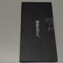 SHIELDON Genuine Leather Case for iPhone 16 Pro Max 6.9", [Camera Button Updated], Compatible with MagSafe, Magnetic Wireless Charging/Non-Slip/Shockproof/Metal Buttons/Camera Bump Frame Cover - Black