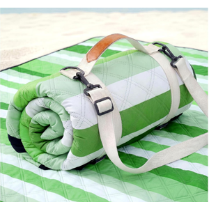 Genovega Waterproof Beach Blanket Picnic Outdoor Mat Rug Parents Papa Stepdad Pappy Poppy Pawpaw Grandpa Who Want Nothing Everything in Law Daughter Son Dad Happy Birthday Ideal, Green 