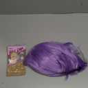 ENTRANCED STYLES Purple Wig Straight Bob Hair 12 Inch Synthetic Lavender Wigs for Women Colorful Cosplay High Temperature Heat Resistant Wig