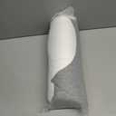 Cervical Neck Pillows with Memory Foam - Neck Pillows for Pain Relief Contour Memory Foam Pillows Ergonomic Neck Support - Adjustable Orthopedic Bed Pillows with Breathable Pillowcase for Sleeping (Standard, Grey White)