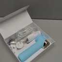 FOREO Peach 2 go IPL Hair Removal Device - Travel-Friendly Permanent Hair Removal - Laser Hair Removal - Body & Face - Painless Hair Removal - Skin Cooling & Silicone Shield - Customizable Artic Blue