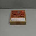 Weather Stripping, 2 Inch x 22 FT Door Seal, Draft Stopper, Silicone Strip for Under Bottom, Glass Shower, Sliding Door and Window (White)