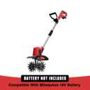 MELLIF CORDLESS TILLER CULTIVATOR,COMPATIBLE WITH DEWALT 20V MAX BATTERY(TOOL ONLY)
