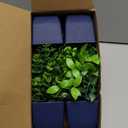 Der Rose 4 Pack Small Fake Plants Artificial Plants Indoor Office Desk Accessories for Aesthetic Room Decor Blue Bathroom Decor