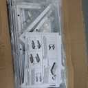 Under Sink Organizer, 2 Pack 2 Tier Pull out Cabinet Organizer Baskets with Mesh Sliding Drawers, Slide out Sink Storage Shelves for Kitchen, Bathroom, Pantry, Cabinet Organizers and Storage(White)