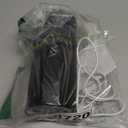 Automatic Liquid Soap Dispenser, 12.8oz/380ml Wall Mount Touchless Soap Dispenser with Sensor, 4-Level Adjustable, IPX5 Waterproof, USB Rechargeable for Bathroom, Kitchen (Black)