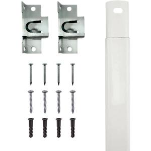 Amazing Drapery Hardware Flat Sash Rod, 2 Pack