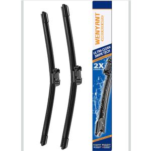 22"/22" Windshield Wipers Compatible with 2018-2014 Chevrolet Silverado GMC Sierra Front Wiper Blades for My Car Original Equipment Automotive Replacement (Set of 2)